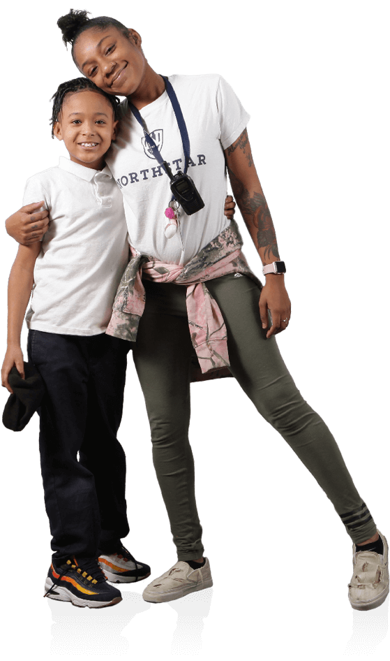 NorthStar Instructor and student